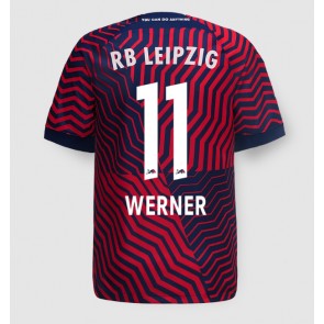 Maillot de foot RB Leipzig Timo Werner #11 Extérieur 2023-24 Manches Courte